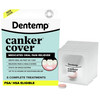 Dentemp Canker Cover Canker Sore Medicine Pain Reliever 6 Counts Canker Sore Treatment to Relieve Canker Pain Mouth Sore