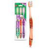 GUM Technique Deep Clean Toothbrush Compact Head Soft Toothbrushes for Adults with Sensitive Soft Bristles 3 Count