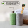Lindo EcoGrip Charcoal Infused Bamboo Toothbrush Soft German Made Fiber Bristles Organic and Recyclable MultiColored Pac