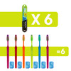 Reach Crystal Clean Toothbrush Firm Bristles 1 Count Pack of 6
