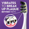 OralB Pulsar Charcoal Battery Electric Toothbrush 2 Count Soft Toothbrush Pack removes Plaque Travel Essentials Tooth Br