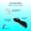 RADIUS Big Brush with Replaceable Head BPA Free ADA Accepted Toothbrush Designed to Improve Gum Health Reduce Gum Issues