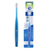 Brilliant Oral Care Adult Toothbrush with Soft Bristles Round Head and AllAround Clean for Teeth and Gums Blue 1 Pack