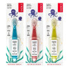 RADIUS Childrens Toothbrush Totz Brush Extra Soft Bristles BlueCoralYellow BPA Free ADA Accepted Designed for Delicate T