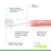 NIMBUS NIMBY Kids Extra Soft Toothbrushes for Sensitive Teeth and Receding Gums Periodontist Design Plaque Remover Trave