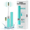 Voom Sonic Go 1 Series Travel Electric Toothbrush Travel Toothbrushes Battery Operated Toothbrush for Adults Kids Dentis