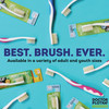 MOUTHWATCHERS Soft Flossing Toothbrushes Value Family Pack 4 Adult 2 Kids Ultra Clean Manual Toothbrush Set for Sensitiv