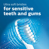 Philips Sonicare Genuine Sensitive Replacement Toothbrush Heads for Sensitive Teeth 3 Brush Heads White HX605364