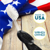 RADIUS Toothbrush Original Big Brush with Replaceable Head Right Handed Midnight SkyMarbleSoda Pop BPA Free ADA Accepted