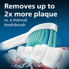 Philips Sonicare Genuine ESeries Replacement Toothbrush Heads 2 Brush Heads White HX702266