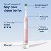 OralB Pro 1000 Rechargeable Electric Toothbrush Pink