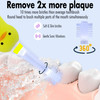 Brilliant Kids Sonic Toothbrush Characters Kids Electric Toothbrush with Flashing Lights and Fine Bristles Fun Brushing
