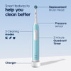 OralB Pro 1000 CrossAction Electric Toothbrush Green