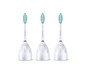 Philips Sonicare Genuine ESeries Replacement Toothbrush Heads 3 Brush Heads White HX702364