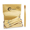 DR PERFECT Natural Bamboo Toothbrush Soft Bristles for Adults Pack of 12