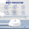Charger Replacement Fit for Oral B Electric Toothbrush IO Series 3 4 5 6 3757 Inductive Charging Base Portable Waterproo