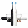 PHILIPS Battery Powered Sonicare Diamond Clean Rechargeable Toothbrush for Complete Oral Care 2Pack Handles Black