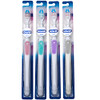 OralB Gum Care Extra Soft Toothbrush for Sensitive Teeth and Gums Compact Small Head Colors Vary Pack of 3