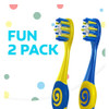 Colgate Bluey Extra Soft Toothbrush for Kids Kids Toothbrush Pack with Built in Suction Cup Toothbrush Holder Designed f