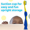 Colgate Bluey Extra Soft Toothbrush for Kids Kids Toothbrush Pack with Built in Suction Cup Toothbrush Holder Designed f