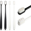 Boao 4 Pieces Extra Soft Toothbrushes for Sensitive with 20000 Micro Nano Bristle for Adult Pregnant Recession Elderly B