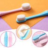 Boao 4 Pcs Soft Bristle Toothbrush Nano Toothbrush Ultra Soft Brush Manual Brush with 20000 Bristles for Sensitive Teeth