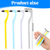 4 PCS Dental Tooth Stain Eraser Removers Dental Plaque Tartar Eraser Polisher Professional Dental Picks Tooth Polisher a