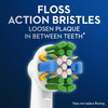 OralB Floss Action Replacement Brush Heads for an OralB Electric Toothbrush Pack of 6