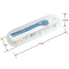 Nincha Portable Replacement Plastic Electric Toothbrush Travel Case for OralB Pro Series Transparent