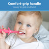 Dr Browns InfanttoToddler Toothbrush Elephant Pink 03 Years