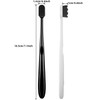 Patelai 8 Pcs Extra Soft Toothbrush Micro Nano with 20 000 Ultra Soft Bamboo Charcoal Bristles for Adult Sensitive Brace