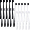Patelai 20 Pieces Extra Soft Toothbrush Micro Nano 20 000 Bamboo Charcoal Bristles Toothbrush Soft Bristle for Fragile O