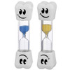 Smile Tooth 2 Minute Sand Timer Assorted Colors 2 Pack