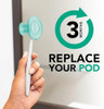 Steripod ClipOn Toothbrush Protector with Peppermint Essential Oils Keeps Toothbrush Fresh and Clean Travel Accessories