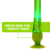 Firefly LightUp Timer Kids Toothbrush with Suction Cup Soft 2 Count Pack of 1 Assorted