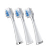 Waterpik Triple Sonic Tooth Brush Heads Replacement Complete Care STRB3WW 3 Count Pack of 1 White
