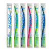 Preserve Toothbrushes with Travel Case Medium Bristles Pack of 6 Colors Vary
