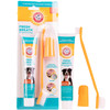Arm Hammer for Pets Fresh Breath Enzymatic Dog Dental Care Kit Dog Toothpaste Kit with Toothbrush and Finger Brush for T