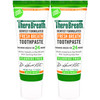 TheraBreath Fresh Breath Dentist Formulated Fluoride Free Toothpaste Mild Mint 4 Ounce Pack of 2 Multi