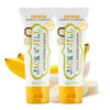 Jack N Jill Natural Toothpaste for Baby and Infants Fluoride Free Training Toothpaste 40 Xylitol BPA Free Banana 176 oz