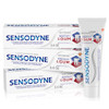 Sensodyne Sensitivity Gum Whitening Toothpaste Toothpaste for Sensitive Teeth Gum Problems 34 Ounces Pack of 3