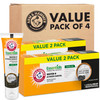 ARM HAMMER Essentials FluorideFree Toothpaste Whitening Activated Charcoal Toothpaste 4 Pack of 43oz Tubes Clean Mint 10