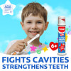 Colgate Kids Toothpaste Pump with Fluoride for Cavity Protection Ages 6 ADA Accepted Bubble Fruit 44 Ounce 6 Pack