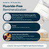 Dr Jen Fluoride Free Toothpaste with 10 Nano Hydroxyapatite Xylitol Glycerin for Daily Oral Care Remineralizing Toothpas