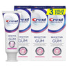 Crest ProHealth Gum and Sensitivity Sensitive Toothpaste All Day Protection 37 oz Pack of 3