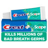 Crest Complete Whitening Plus Scope Multibenefit Fluoride Toothpaste Minty Fresh 085 Ounce pack Of 36