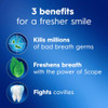Crest Complete Whitening Plus Scope Multibenefit Fluoride Toothpaste Minty Fresh 085 Ounce pack Of 36