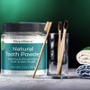 Viva Doria Natural Tooth Powder Remineralizing Natural Teeth Whitening Breath Freshener Refreshing Mint Flavor 3 Oz Glas