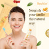 Revitin Toothpaste FluorideFree Prebiotic Citrus Tooth Gel No SLS Gluten Free Dye Free GMO Free No Sweeteners NonToxic K