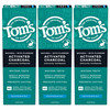 Toms of Maine Activated Charcoal Whitening Toothpaste with Fluoride Peppermint 47 oz 3Pack Packaging May Vary